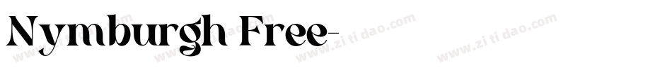 Nymburgh Free字体转换